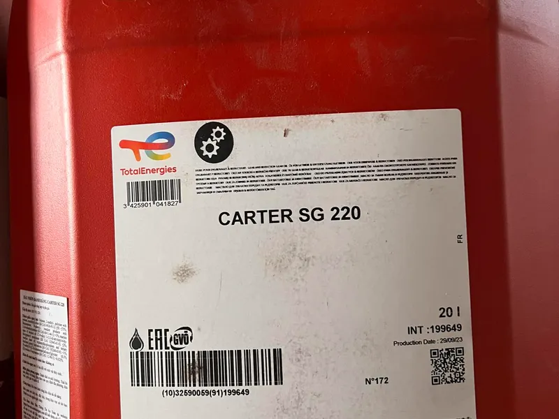Dầu bôi trơn bánh răng TOTAL CARTER SG 220