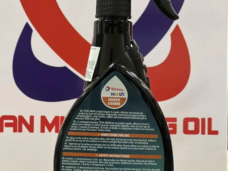 Xịt vệ sinh buồng lái TOTAL WASH COCKPIT CLEANER