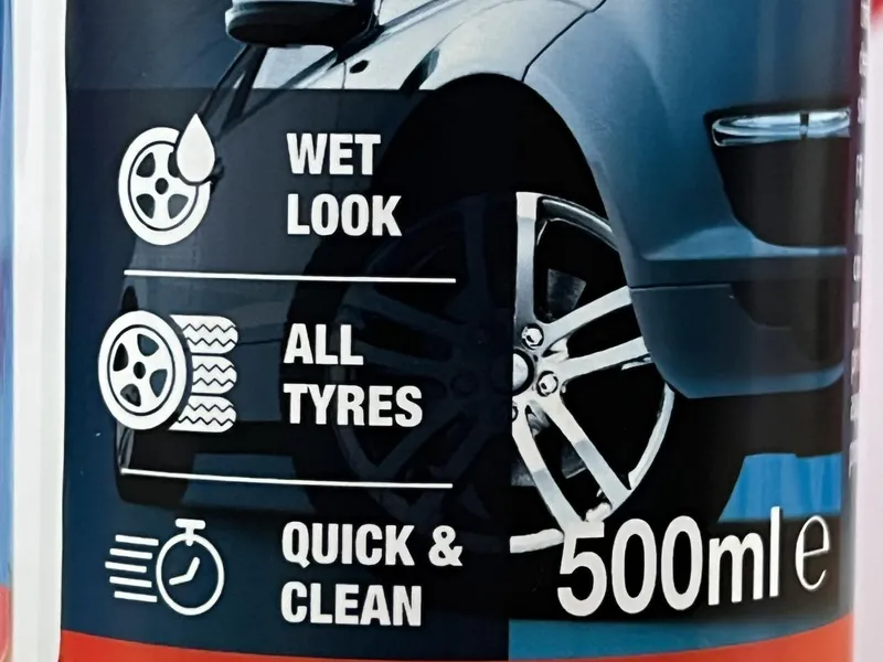 Dung dịch đánh bóng lốp xe TOTAL WASH TYRE SHINE