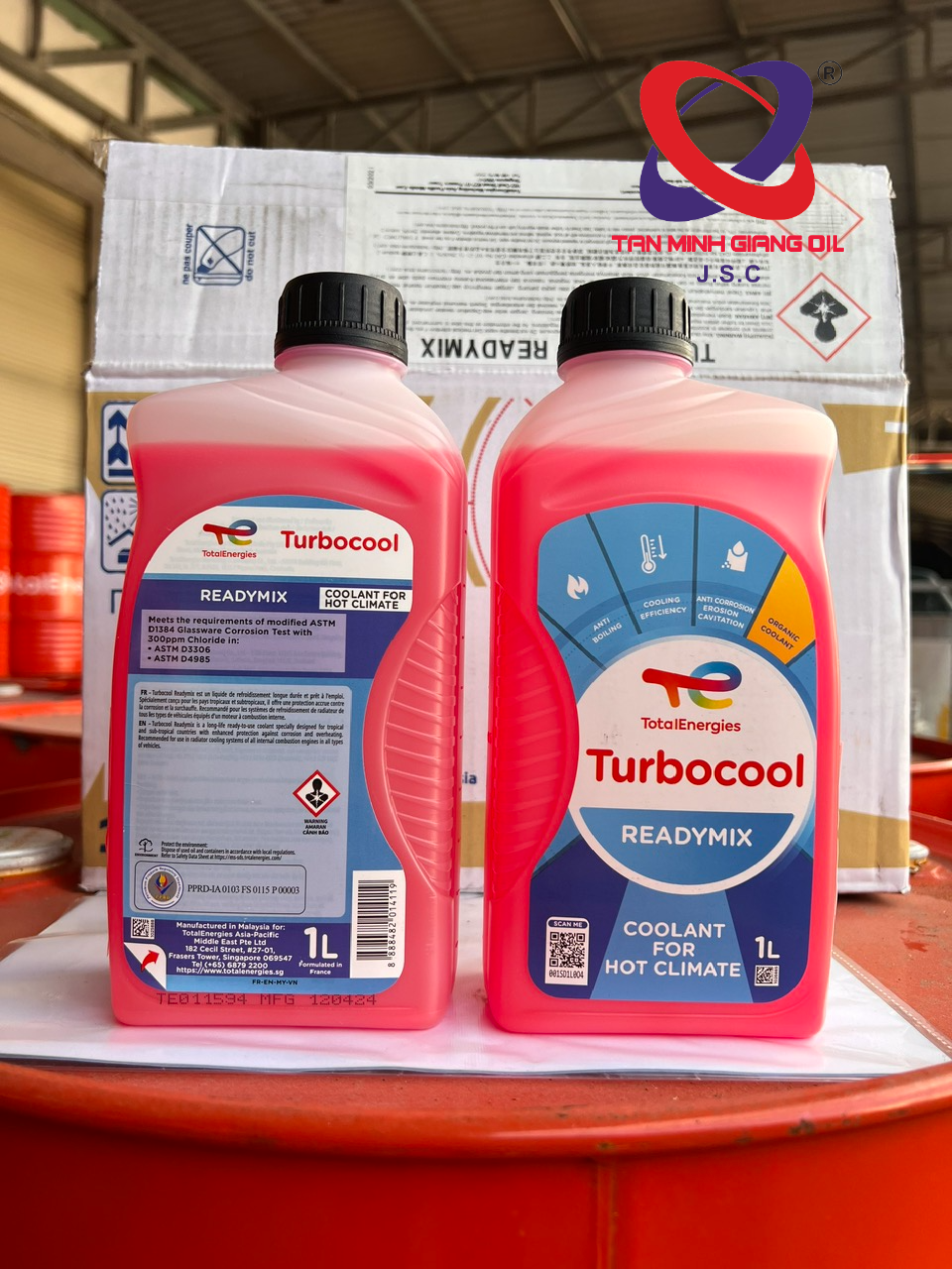 Nước làm mát TOTAL TURBOCOOL READYMIX Nước làm mát TOTAL TURBOCOOL READYMIX