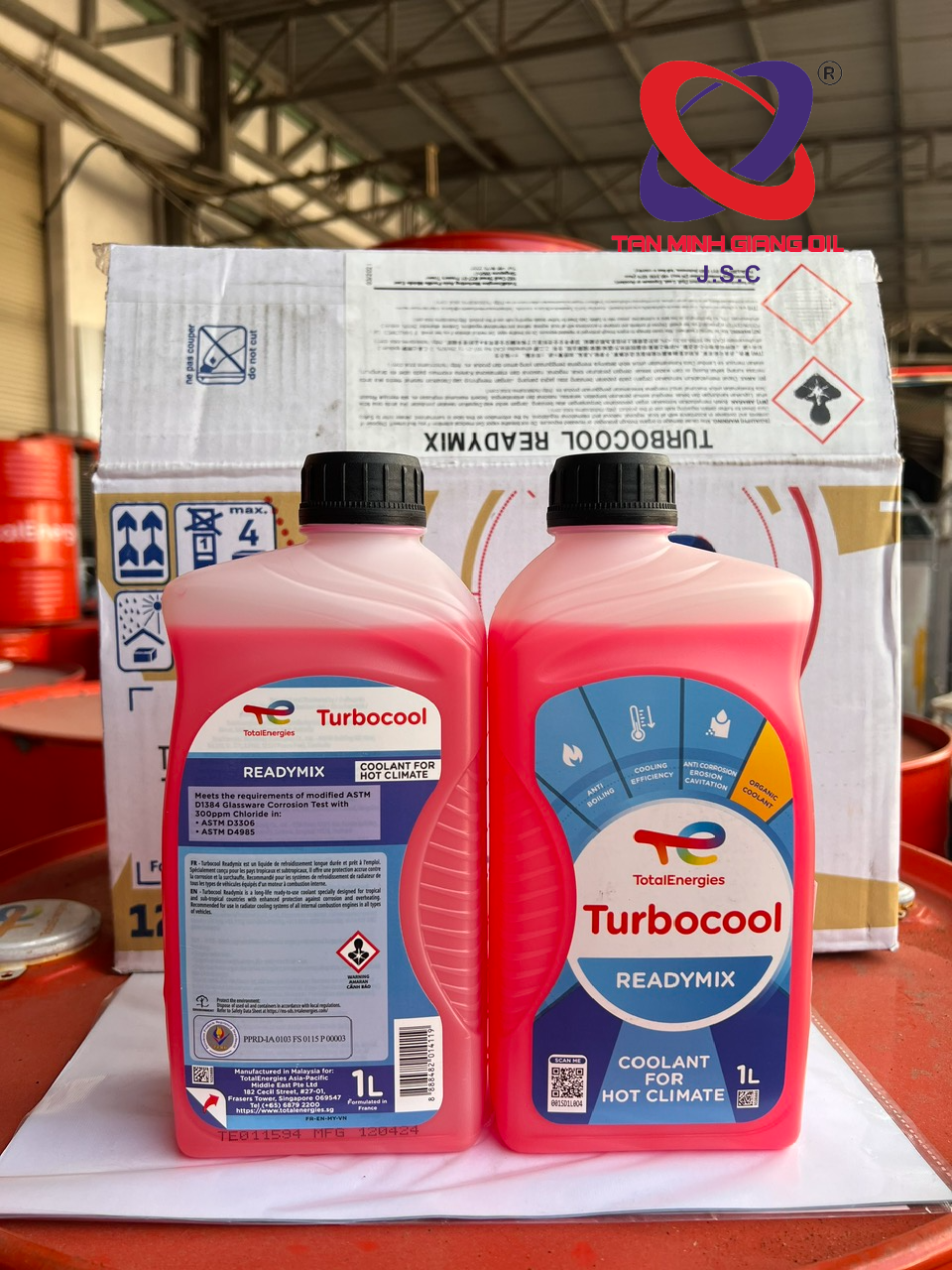 Nước làm mát TOTAL TURBOCOOL READYMIX Nước làm mát TOTAL TURBOCOOL READYMIX