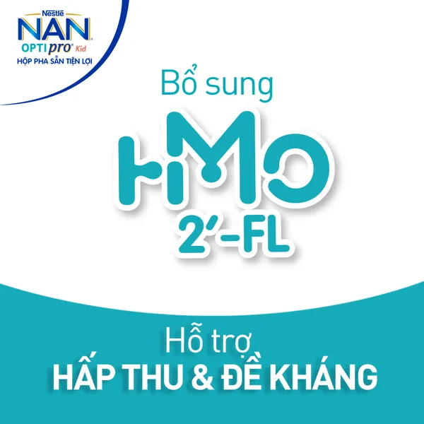 Thùng sữa Nan Optipro Kid HMO 110ml cho bé từ 1 tuổi trở lên