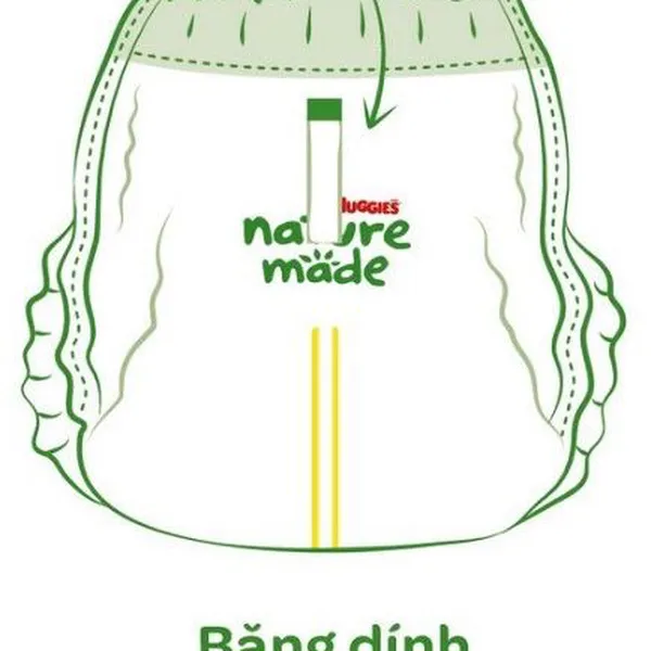 Tã dán sơ sinh Huggies