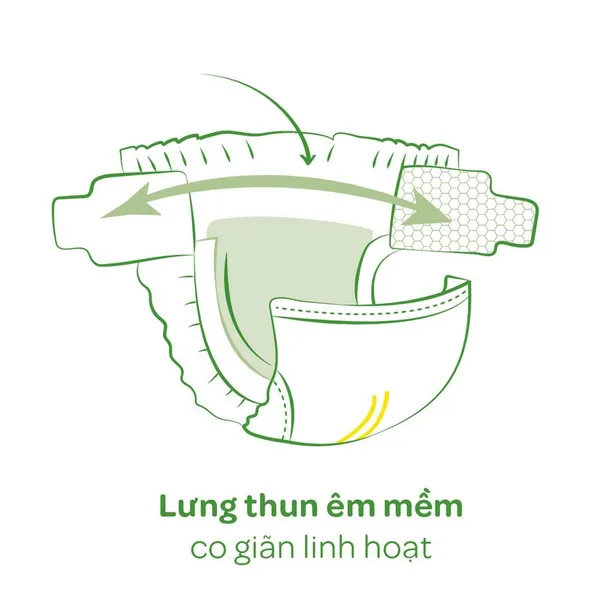 Tã dán sơ sinh Huggies