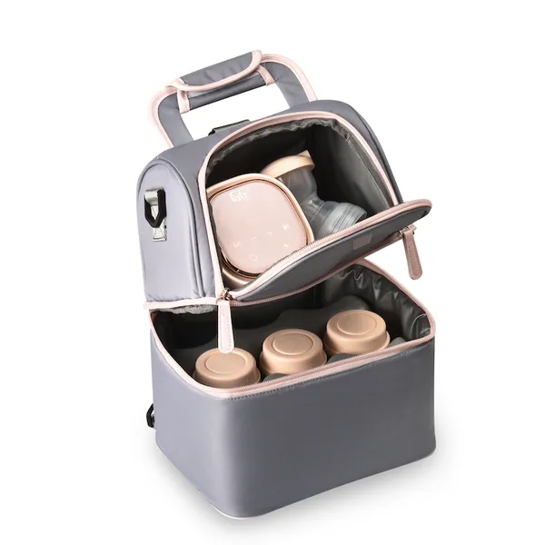 Ba lô cho mẹ có kết hợp túi bảo quản bình sữa - Pumpfit - FB2010VN