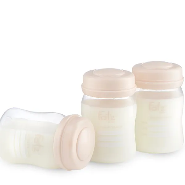 Bộ 3 bình trữ sữa Fatz baby - Màu Hồng - FB0120NH