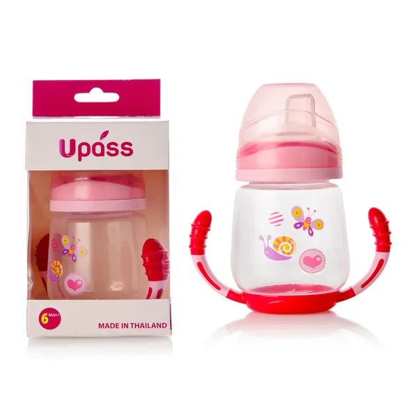 CỐC TẬP UỐNG 2 TAY CẦM VỚI ĐẦU HÚT SILICON MỀM - UP0146N