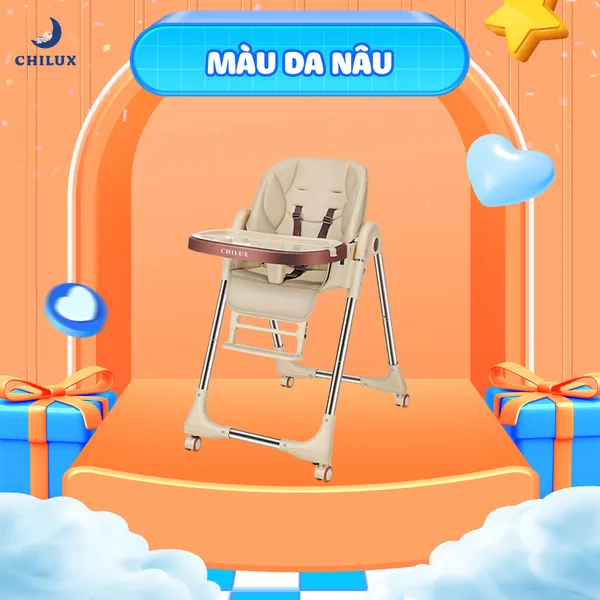 Ghế ăn dặm Chilux Grow S