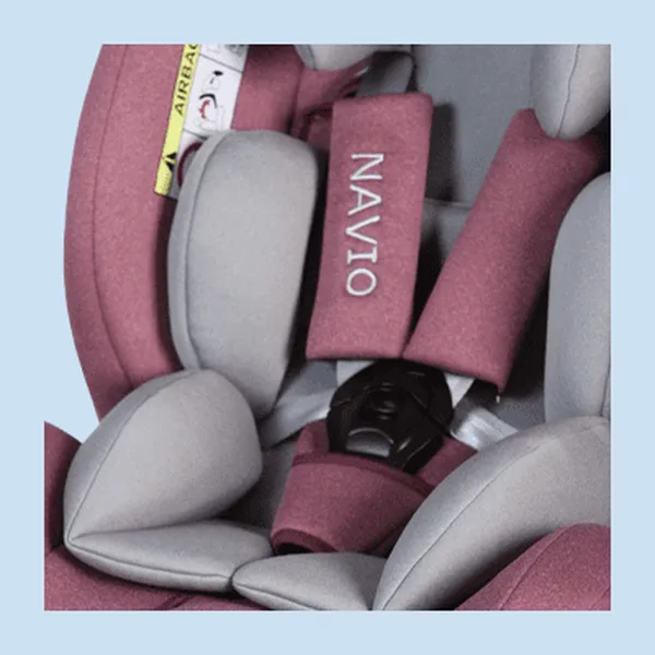 GHẾ NGỒI Ô TÔ CHO BÉ - NAVIO 5196 - RED