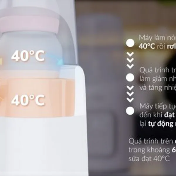 Máy hâm sữa và tiệt trùng điện tử Mono 7 - FB3010TN