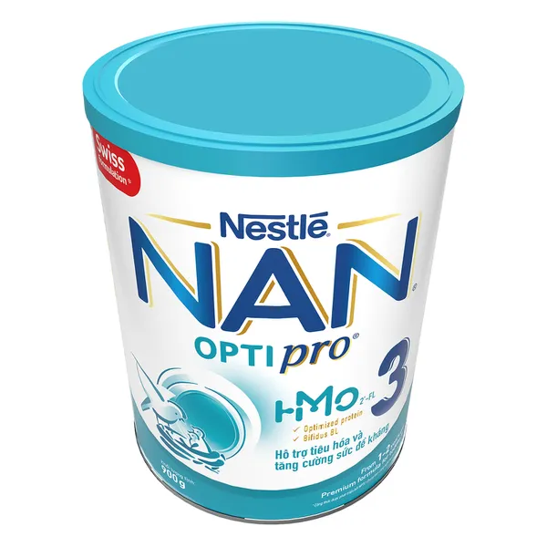 Sữa Nan Optipro HMO số 3 900g cho bé 12-24 tháng tuổi