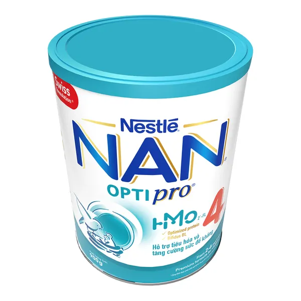 Sữa Nan Optipro HMO số 4 900g cho bé 2-6 tuổi