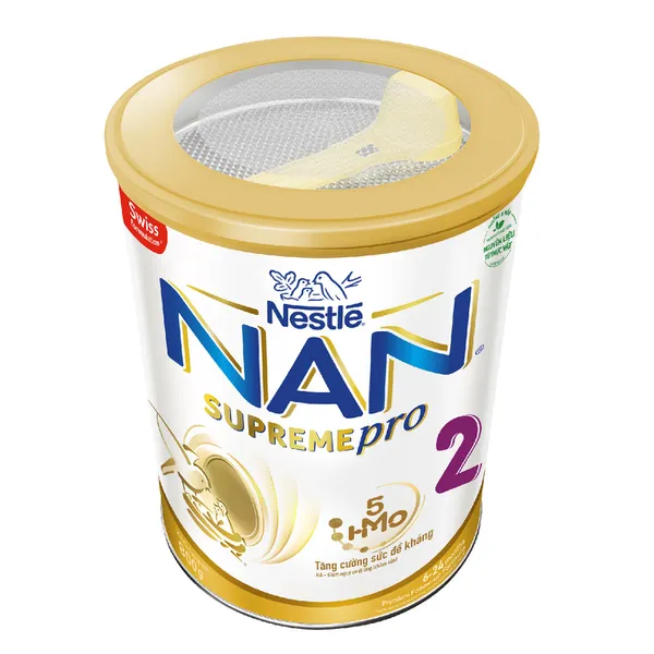 Sữa Nan Supreme Pro số 2 5-HMO 800g (6-24tháng)