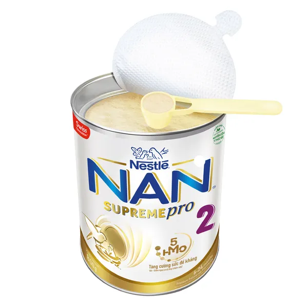Sữa Nan Supreme Pro số 2 5-HMO 800g (6-24tháng)