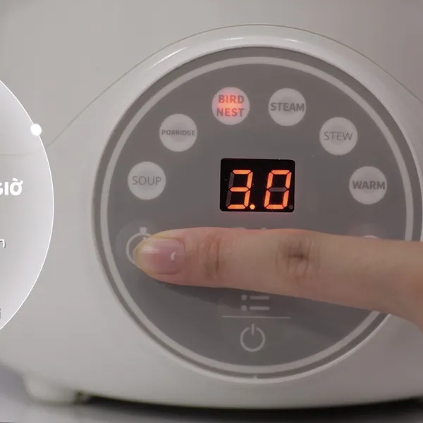 Nồi hầm cách thủy thông minh 2 tầng 1L Stew 2 - FB9110ZT