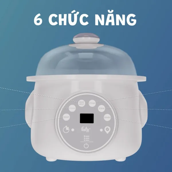 Nồi hầm cách thủy thông minh 2 tầng 1L Stew 2 - FB9110ZT