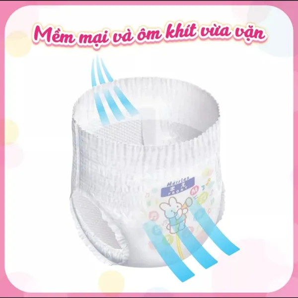 Bỉm - Tã quần Merries tiêu chuẩn size L 44 miếng