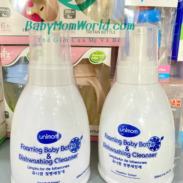 Nước rửa bình sữa an toàn Unimom ( chai) - UM871173
