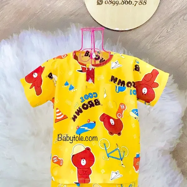 Đồ bộ TOLE Bé Trai tay ngắn quần đùi ( 12-15 kg ) size 5