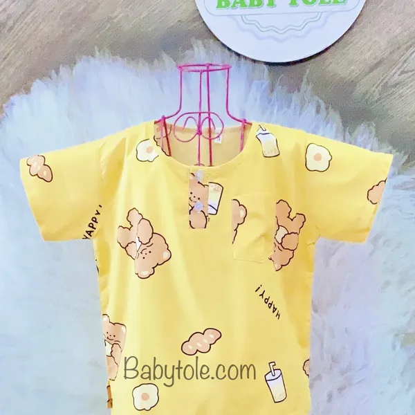 Đồ bộ TOLE Bé Trai tay ngắn quần đùi ( 50-55 kg ) size 16