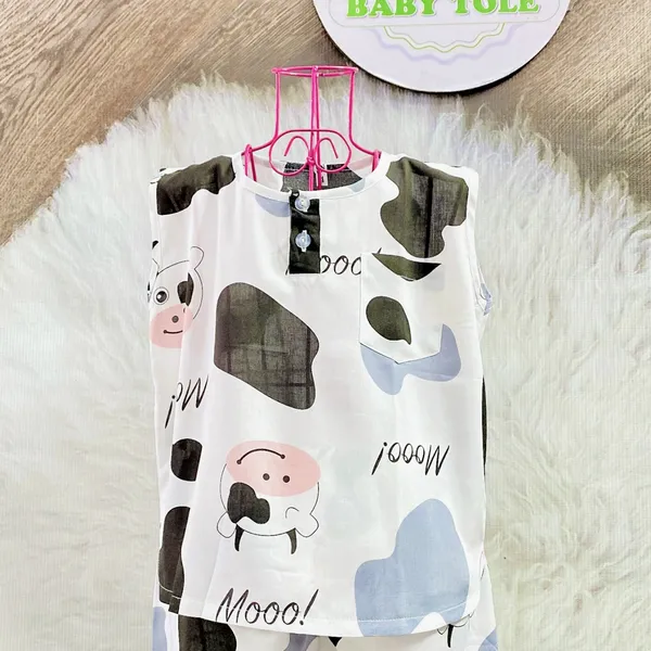 TOLE Bé Trai Sát Nách Quần Đùi ( 5-7 kg ) size 2