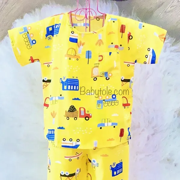 Đồ bộ TOLE Bé Trai Tay Ngắn Quần Dài ( 12-15 kg ) size 5