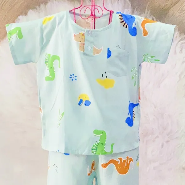 Đồ Bộ TOLE Bé Trai Tay Ngắn Quần Dài ( 9-12 kg ) size 4