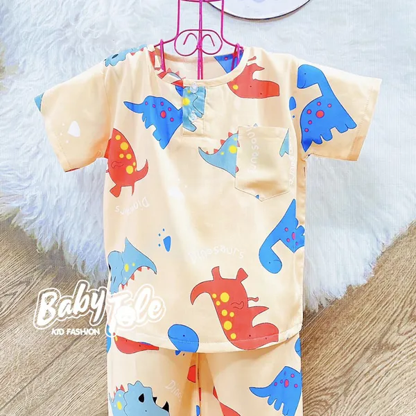 Đồ bộ TOLE Bé Trai Tay Ngắn Quần Dài ( 15-18 kg ) size 6