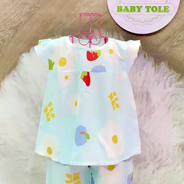 Đồ bộ TOLE Bé Gái Ngắn Quần Lửng ( 40-45 kg ) size 14