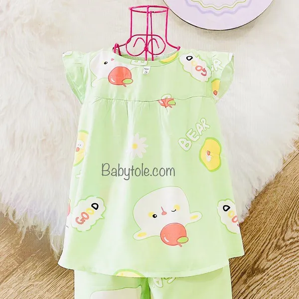Đồ bộ TOLE Bé Gái Xòe Sát Nách ( 12-15 kg ) size 5