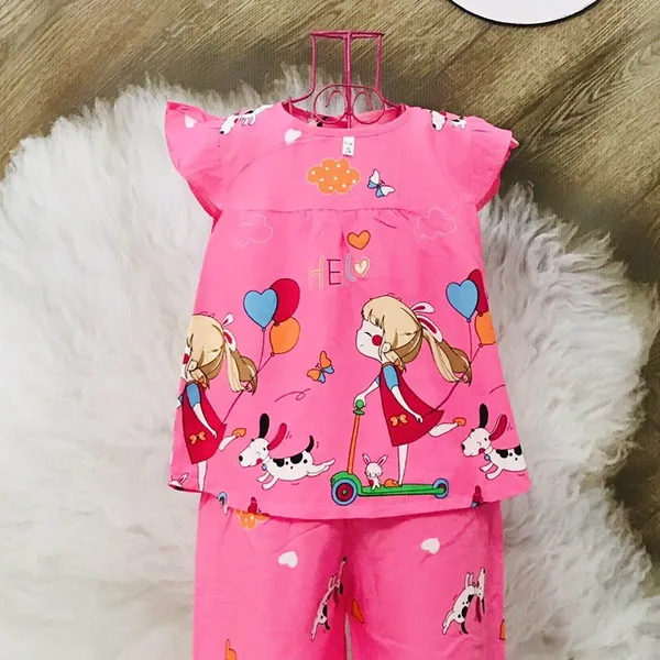 Đồ bộ TOLE Bé Gái Ngắn Quần Lửng ( 40-45 kg ) size 14