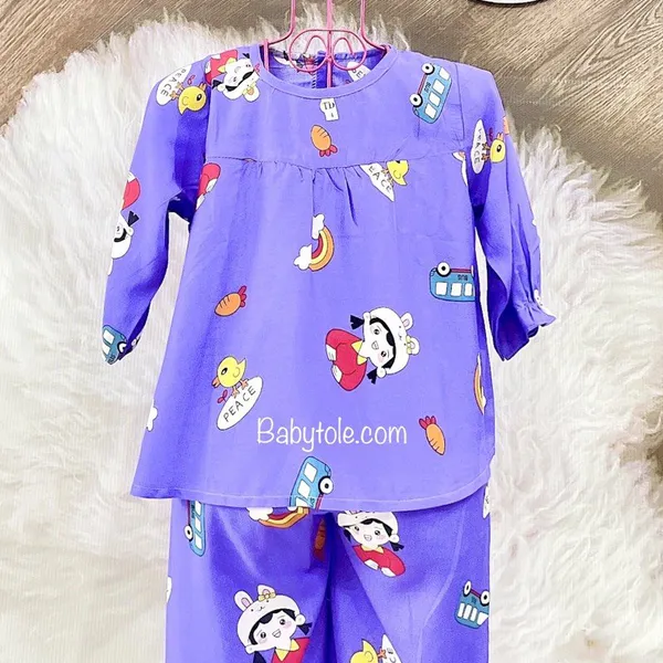 Đồ bộ TOLE Bé Gái Dài ( 20-23 kg ) size 9