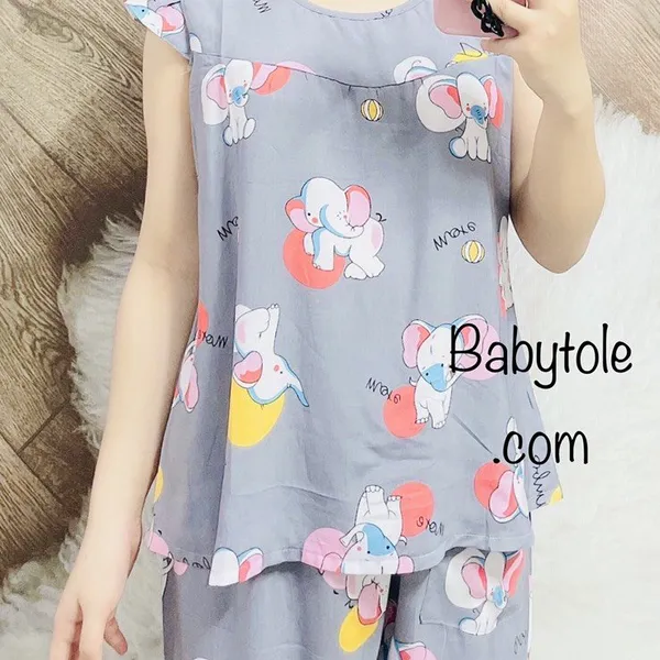 Đồ bộ TOLE Người Lớn Lửng Size 3 ( 40-52kg )