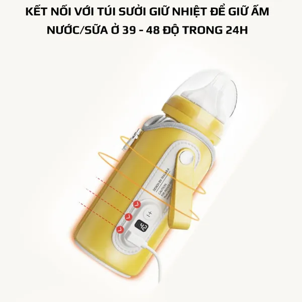 BÌNH PHA SỮA MALABA - Vàng chanh