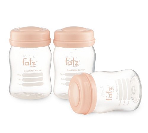 Bộ 3 bình trữ sữa Fatz baby - Màu Hồng - FB0120NH