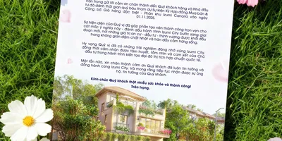 Lời cám ơn đặc biệt sau khi mở bán rất thành công phân khu Izumi Canaria giỏ hàng đợt 1 