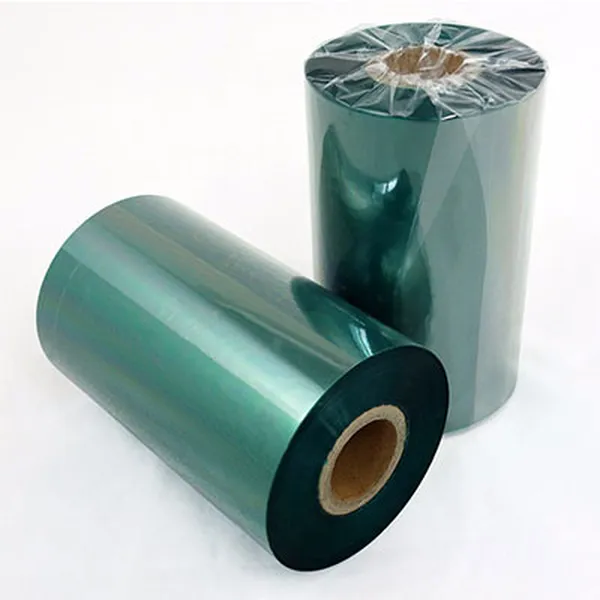 Ruy băng mực in mã vạch DNP Wax TR3023 màu xanh lá