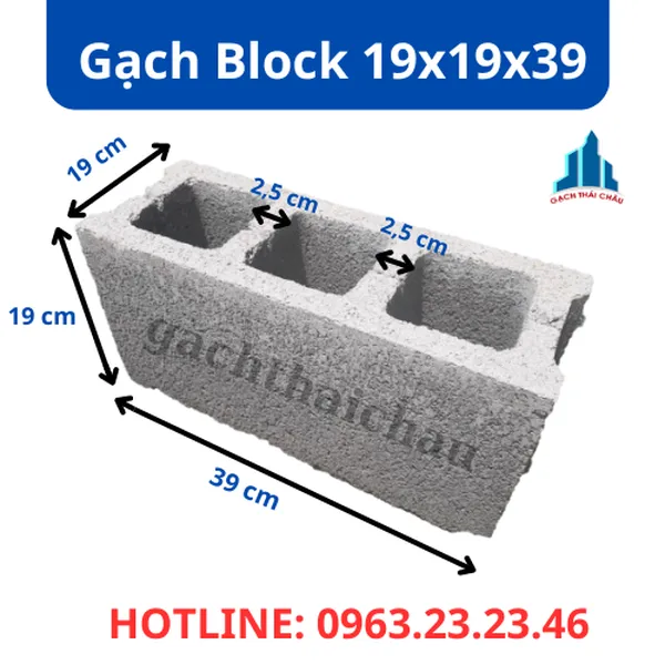 Gạch Block 19x19x39 Và Những Điều Cần Biết