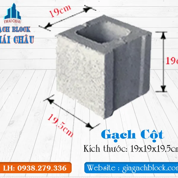 Gạch Block Cột