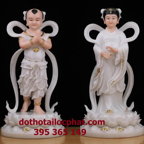 5 mẫu tượng Tiên Đồng Ngọc Nữ đẹp xuất sắc