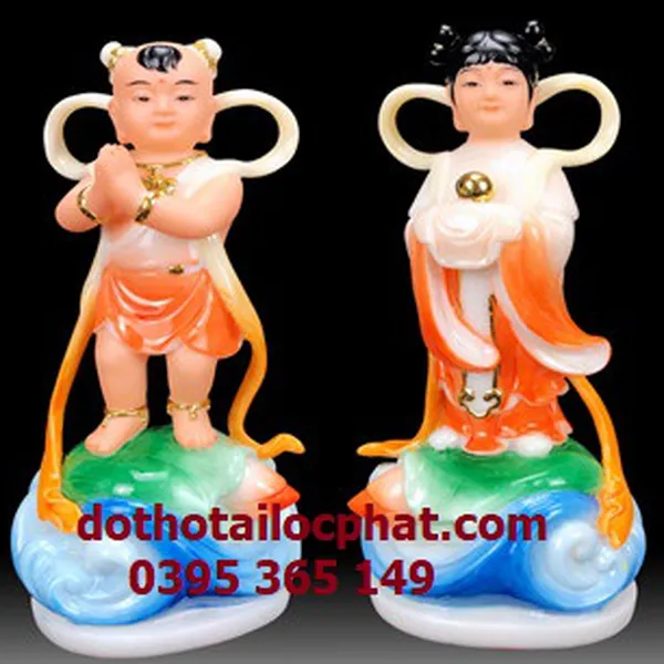 5 mẫu tượng Tiên Đồng Ngọc Nữ đẹp xuất sắc