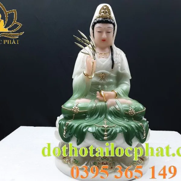Tượng quán thế âm bồ tát đẹp từ bi