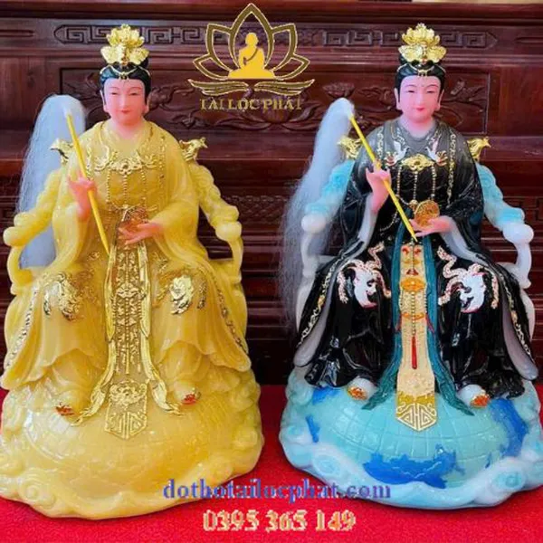 Mẫu tượng diêu trì kim mẫu đẹp hoan hỉ