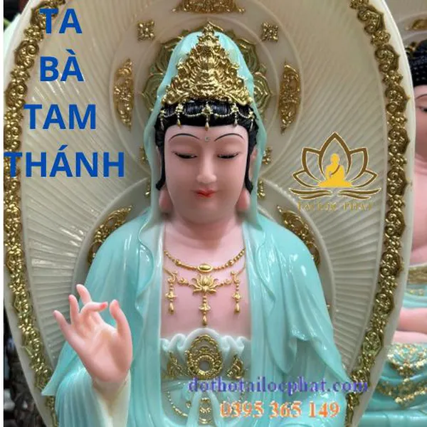 Mẫu tượng ta bà tam thánh đep nhất