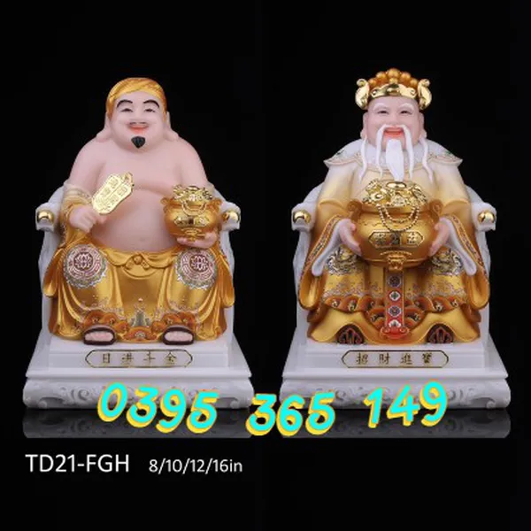 Các mẫu tượng Ông Địa Thần Tài đẹp vượng khí nhất
