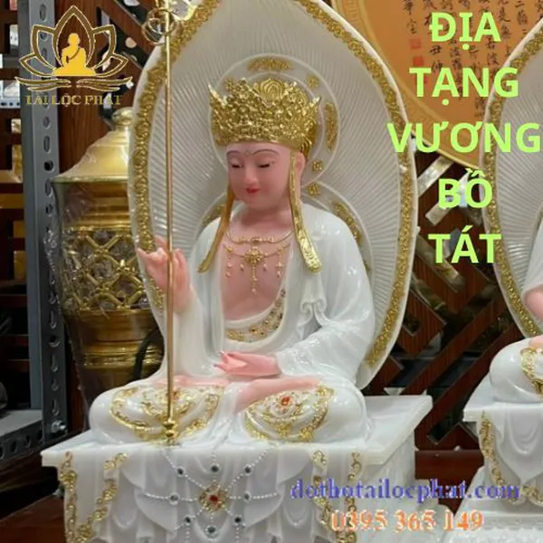 Tượng địa tạng vương bồ tát cao 50cm