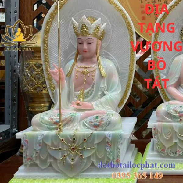 Tượng địa tạng vương bồ tát cao 50cm