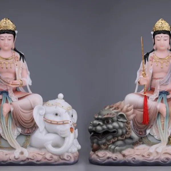 Mẫu tượng Văn Thù Phổ Hiền đẹp nhất