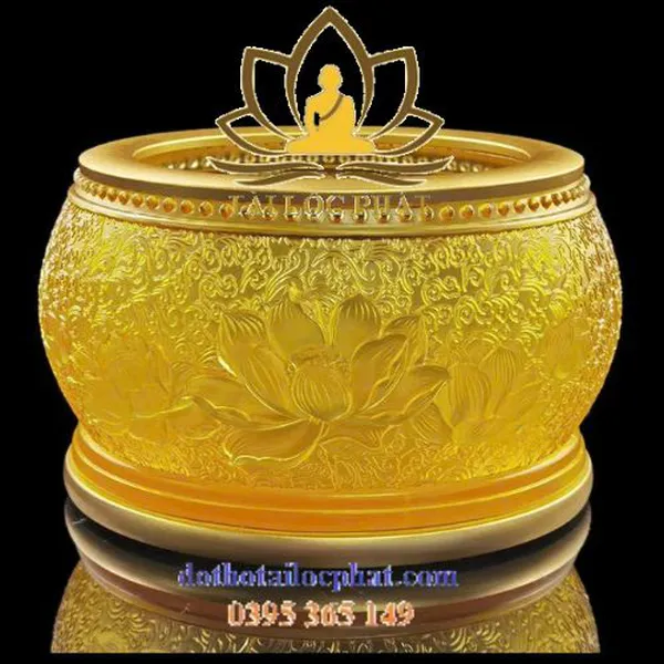 Bộ đồ thờ cúng lưu ly cao cấp
