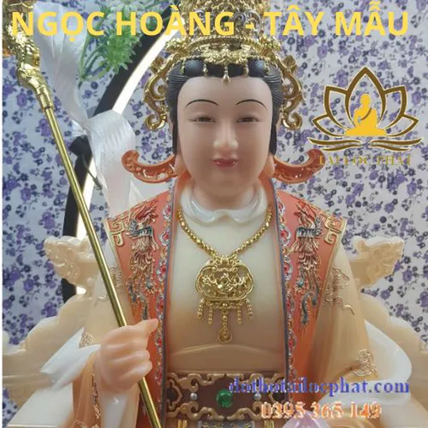Tượng ngọc hoàng và tây mẫu nương nương